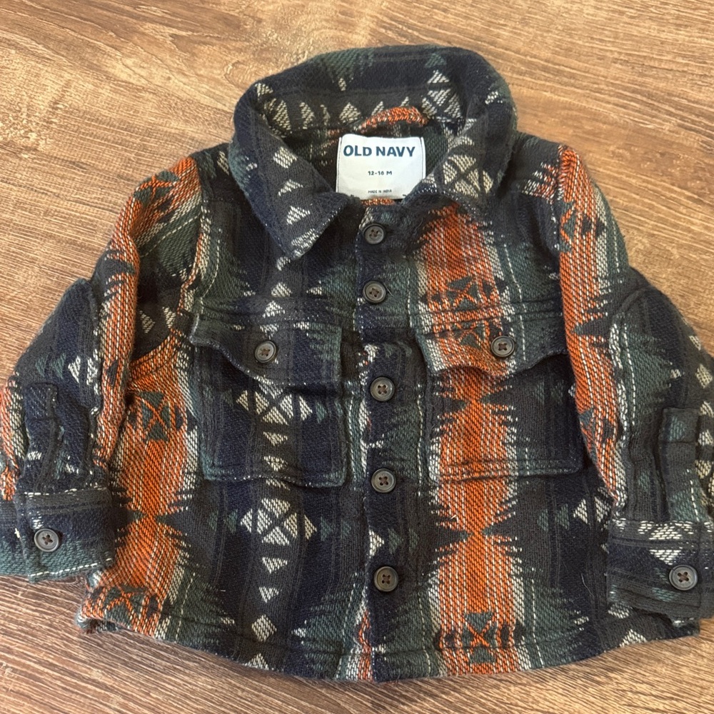 Old Navy Kids' Multicolor Plaid Jacket